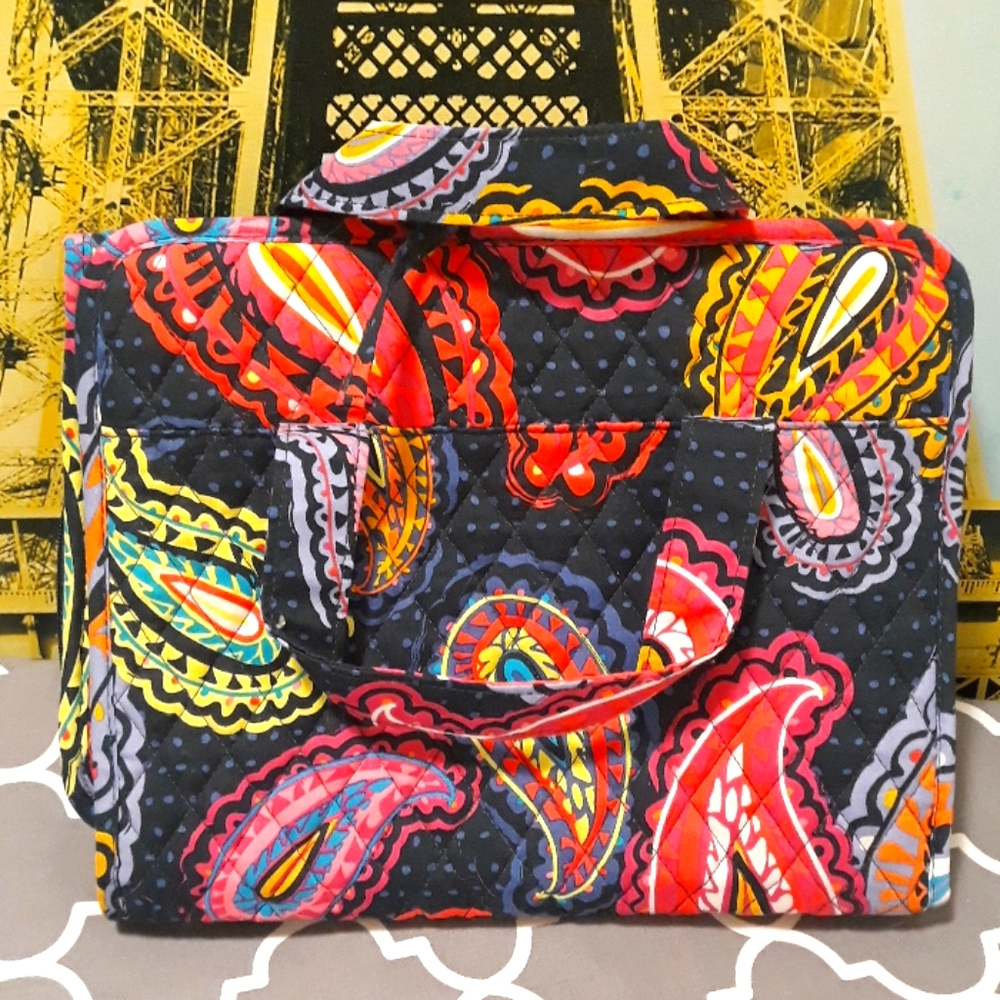 Vera Bradley travel kit makeup cosmetic bag